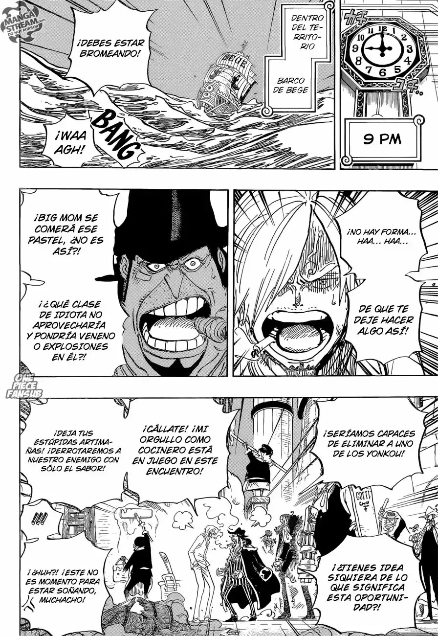 One Piece Capitulo 889: Mamá Desconocida página 9