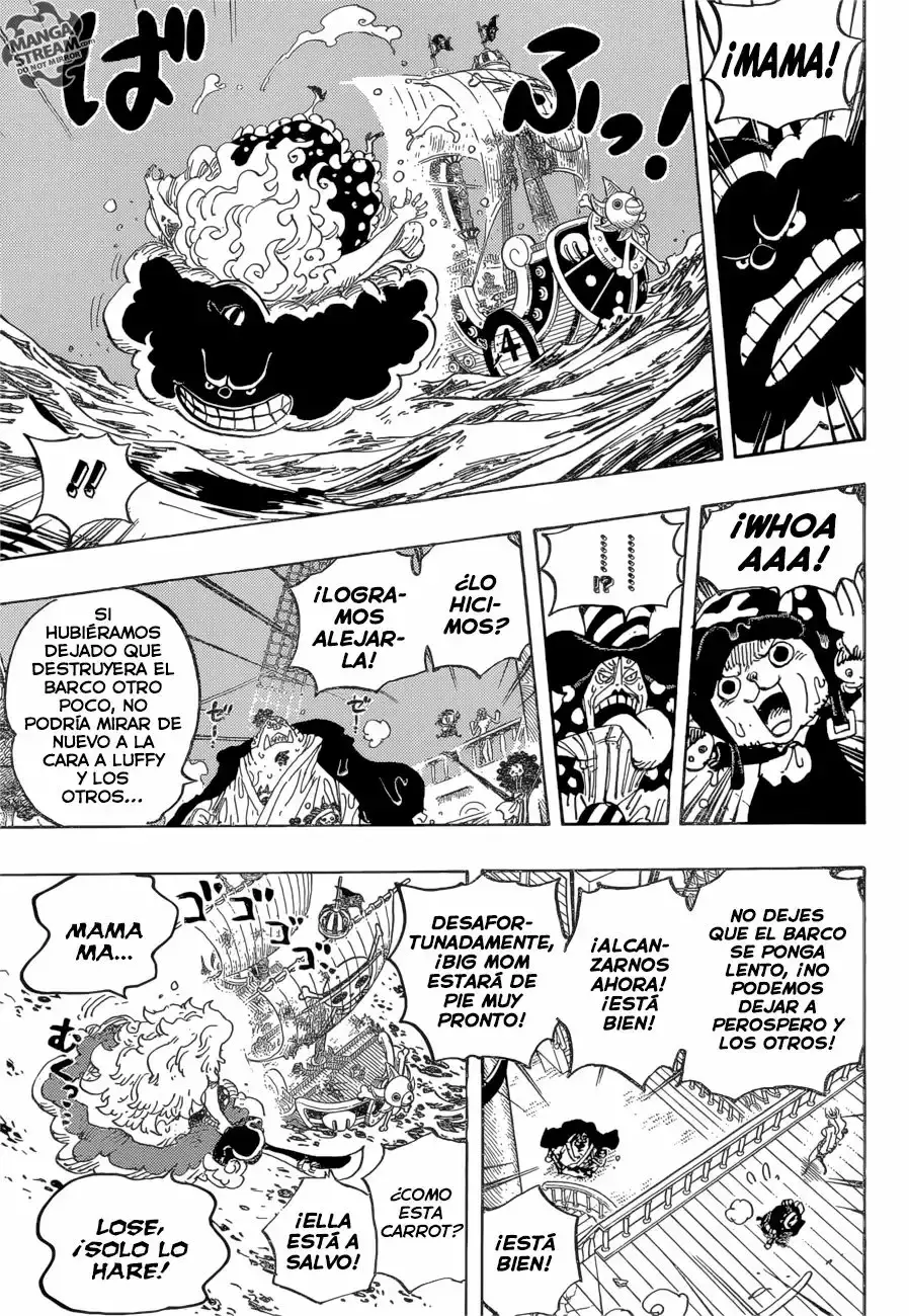 One Piece Capitulo 890: Big Mom en cubierta página 13