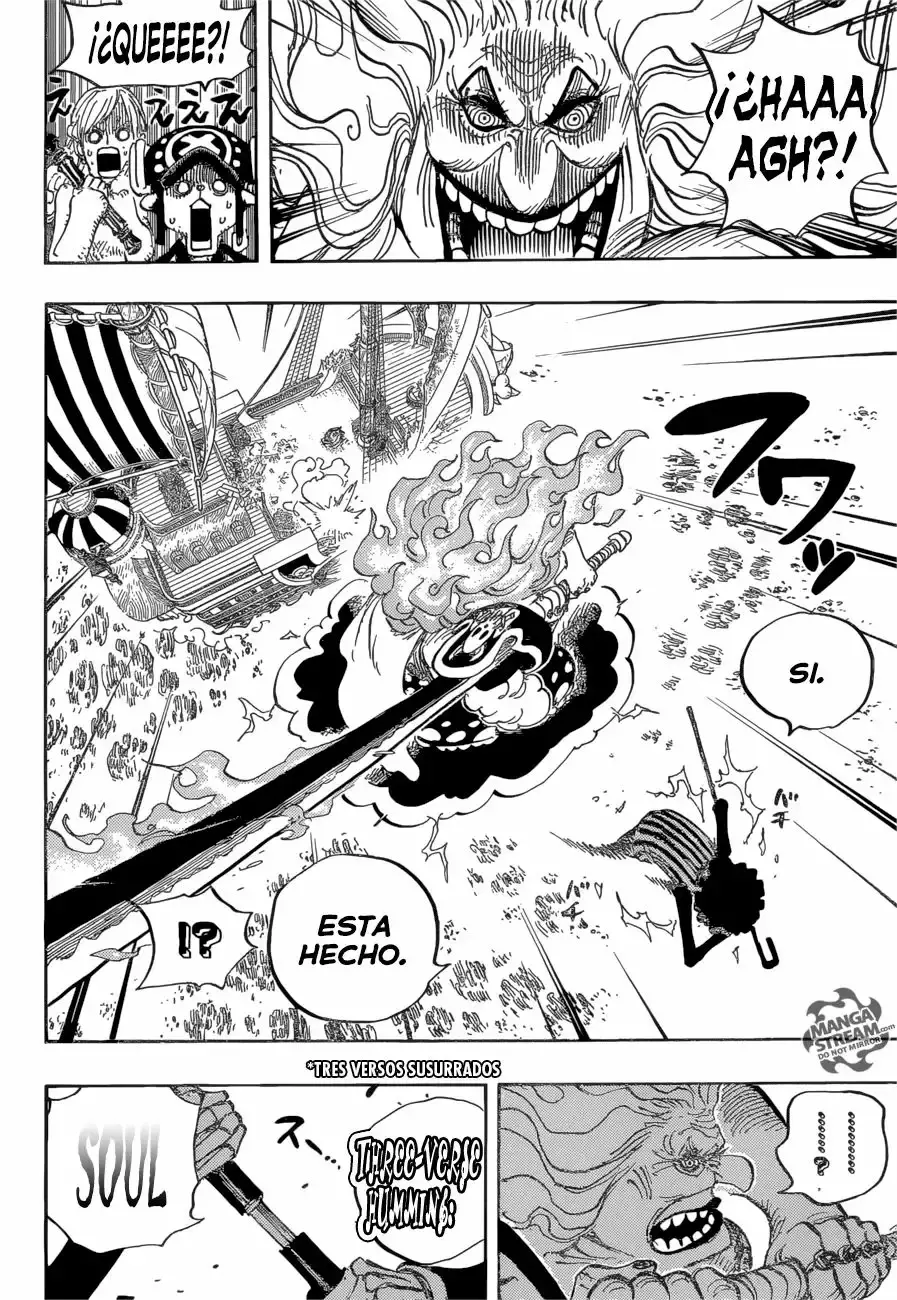 One Piece Capitulo 890: Big Mom en cubierta página 15