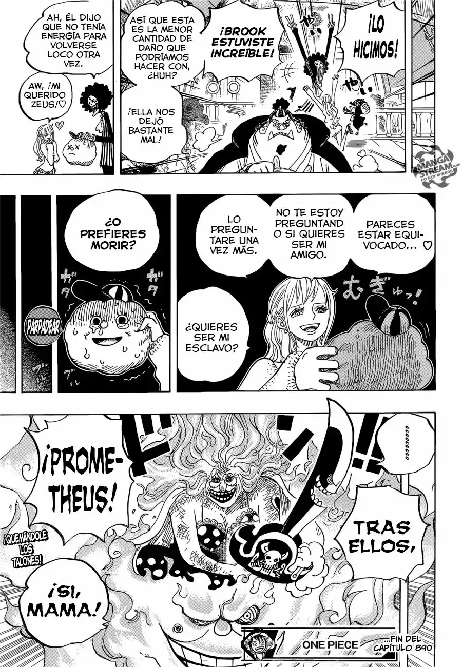 One Piece Capitulo 890: Big Mom en cubierta página 18