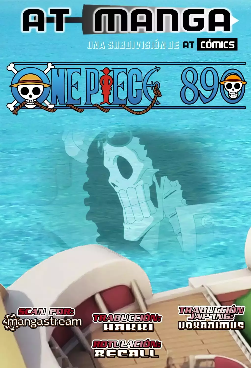 One Piece Capitulo 890: Big Mom en cubierta página 3