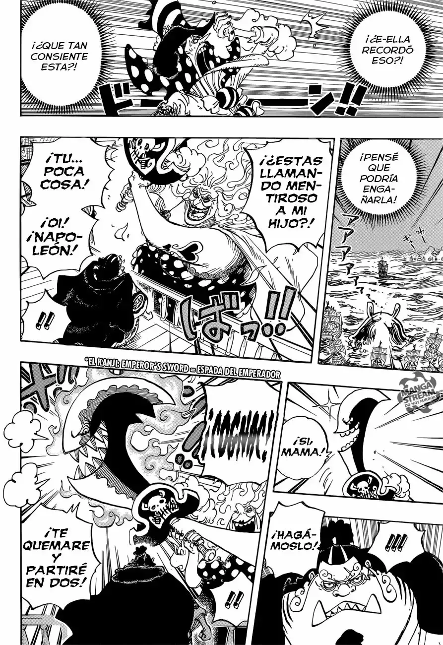 One Piece Capitulo 890: Big Mom en cubierta página 6