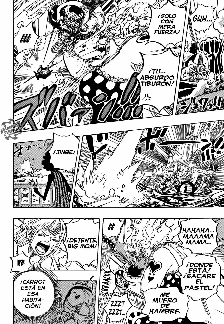 One Piece Capitulo 890: Big Mom en cubierta página 8