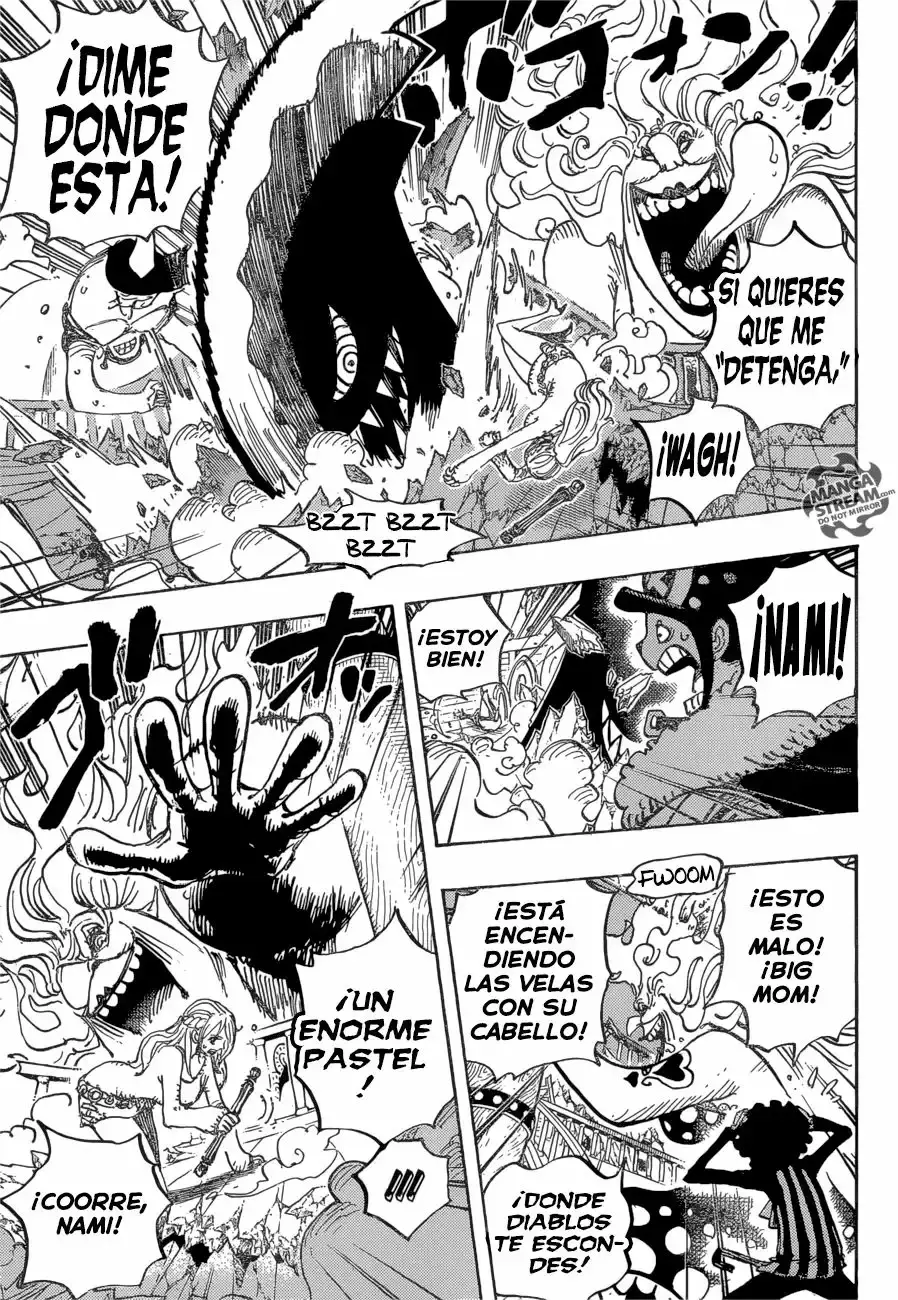 One Piece Capitulo 890: Big Mom en cubierta página 9