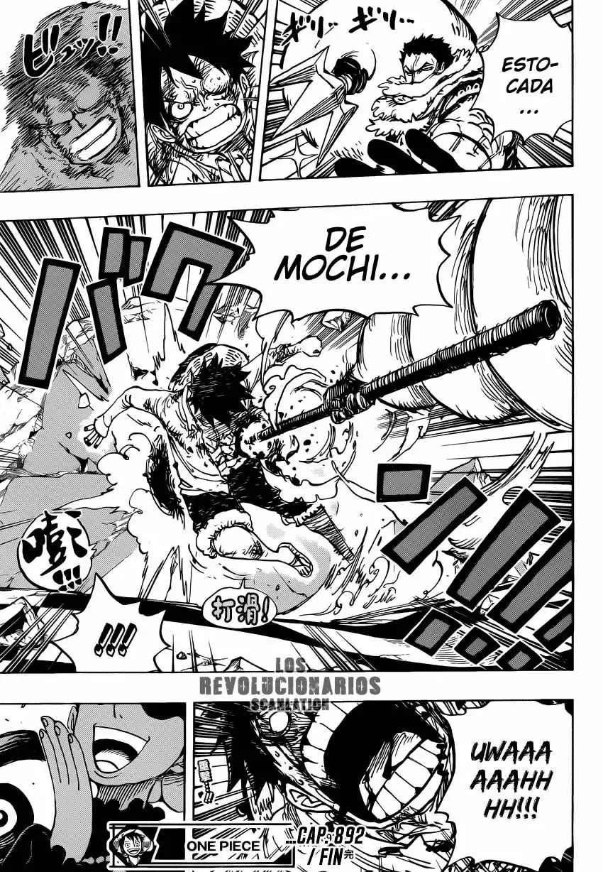 One Piece Capitulo 892: Reconociendo a un enemigo poderoso página 17