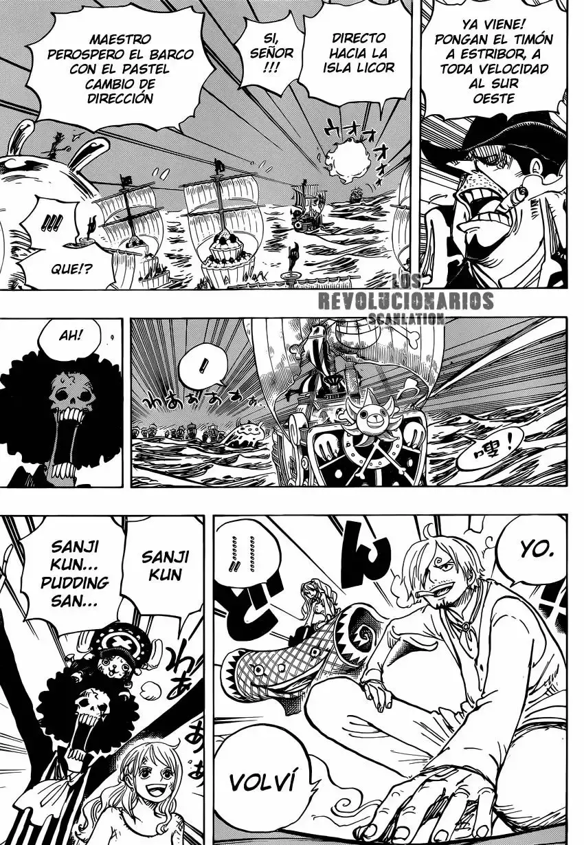 One Piece Capitulo 892: Reconociendo a un enemigo poderoso página 8