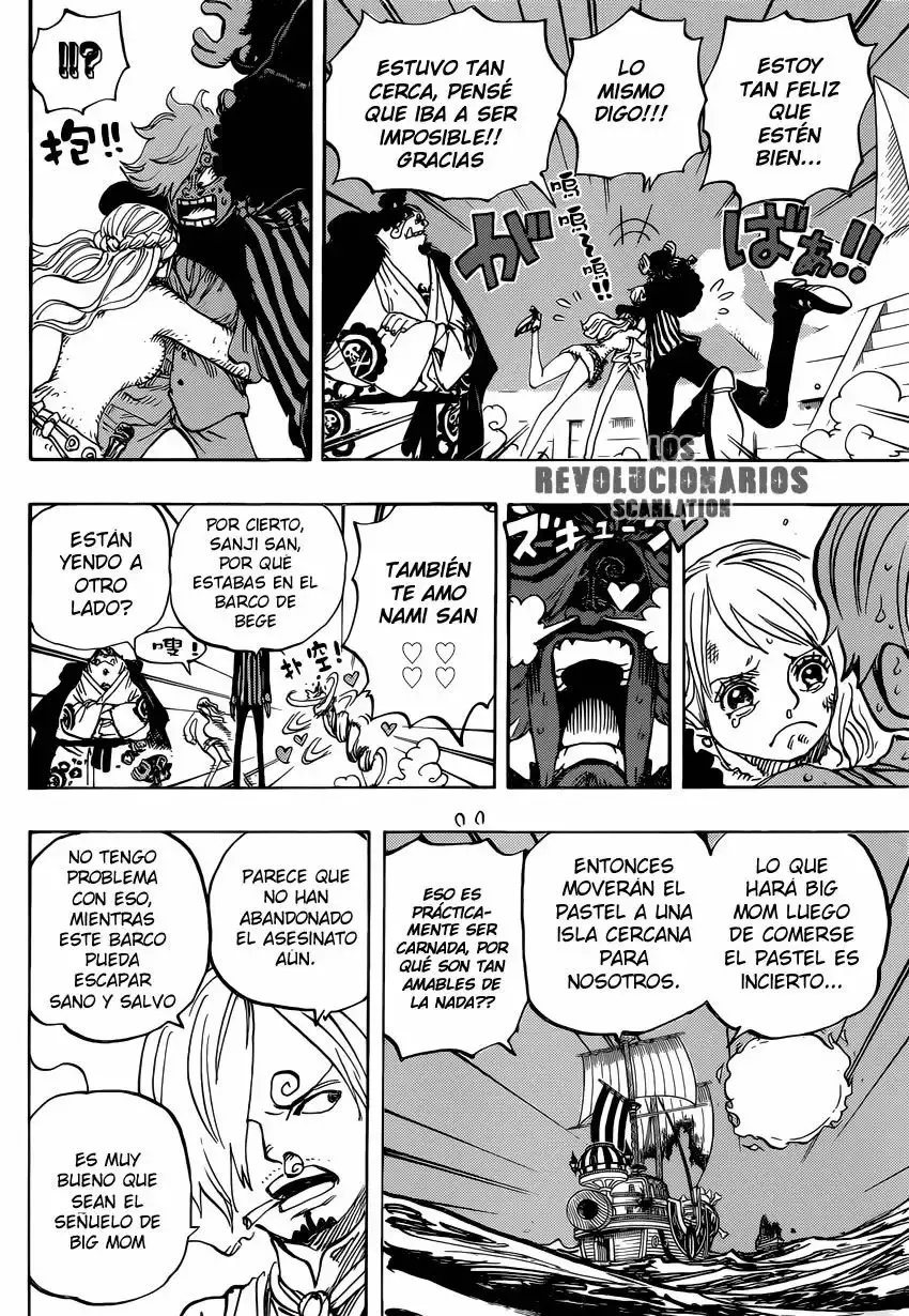 One Piece Capitulo 892: Reconociendo a un enemigo poderoso página 9