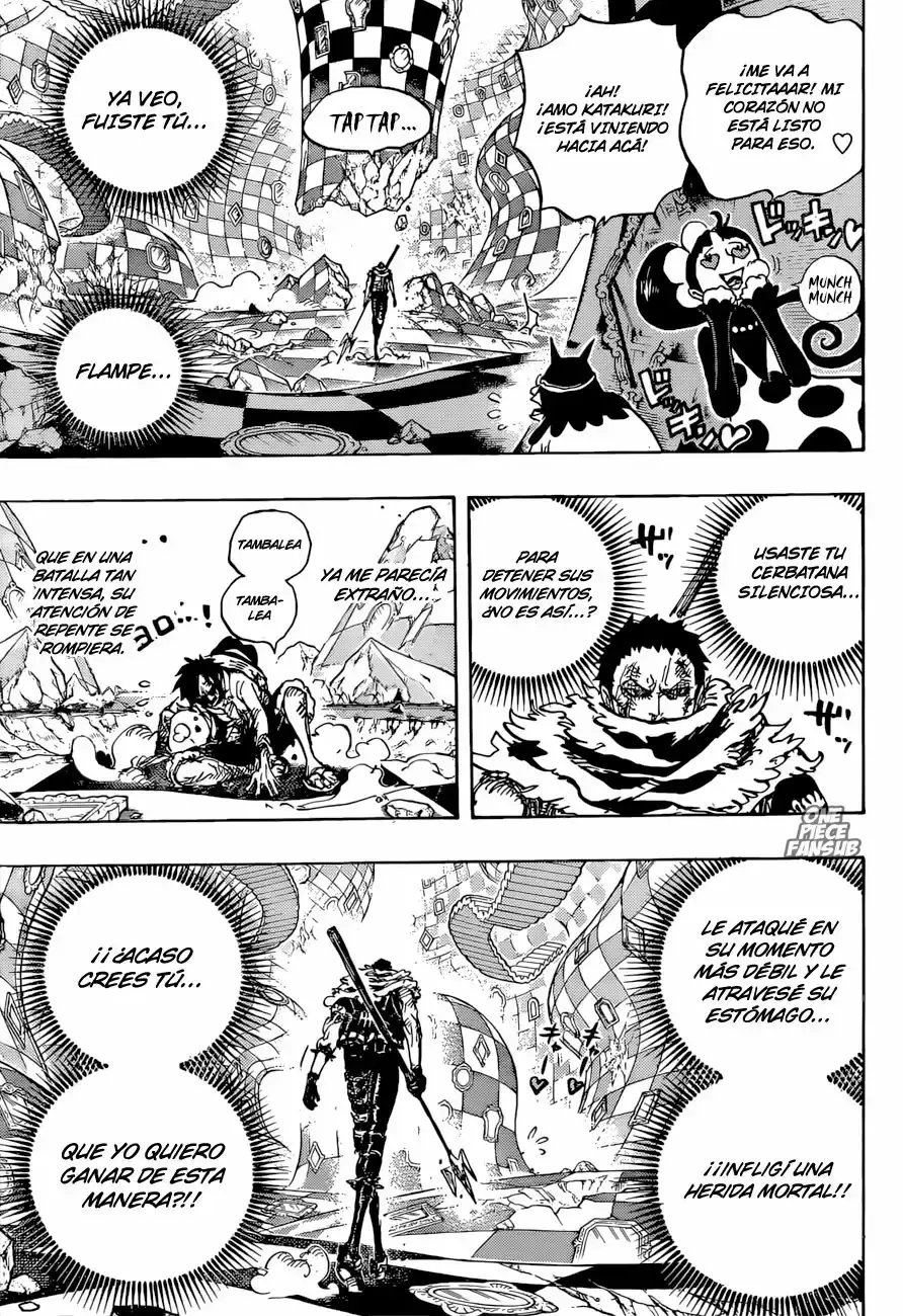 One Piece Capitulo 893: La 36TA Hija de la familia Charlotte, Flampe página 10