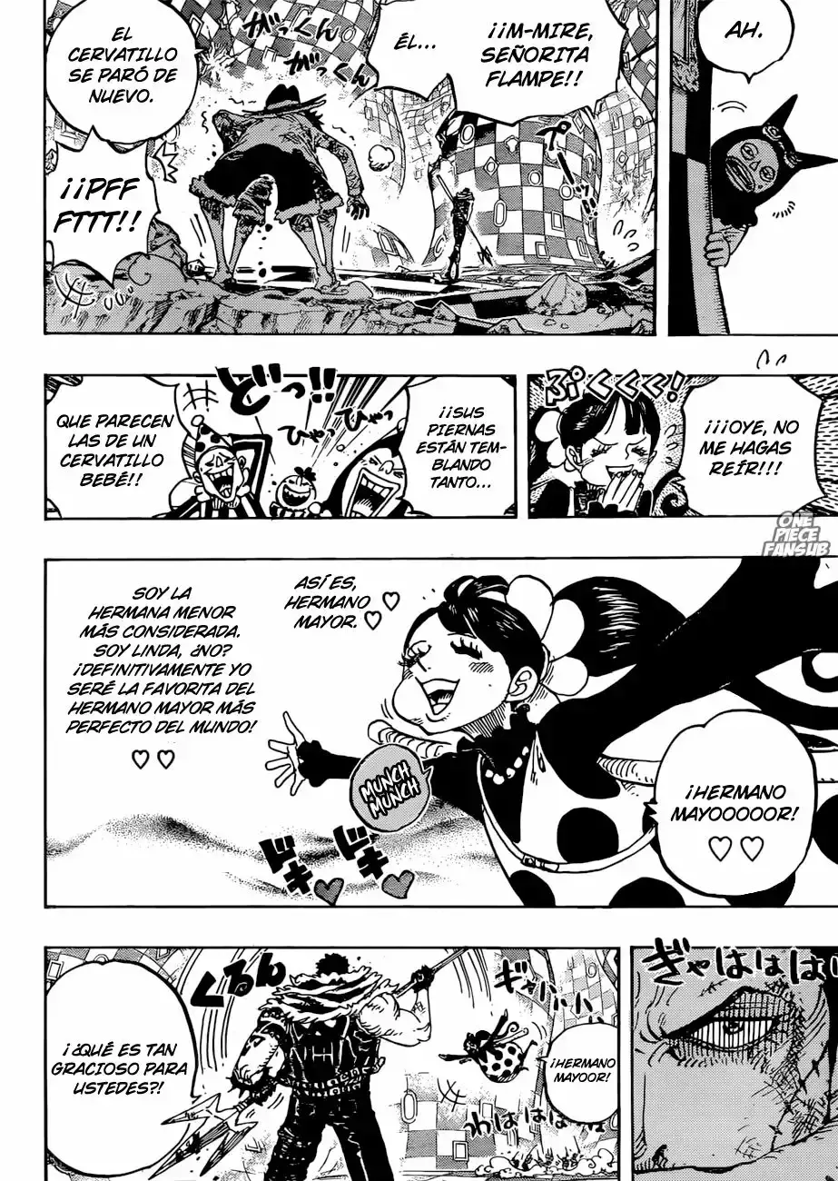 One Piece Capitulo 893: La 36TA Hija de la familia Charlotte, Flampe página 11