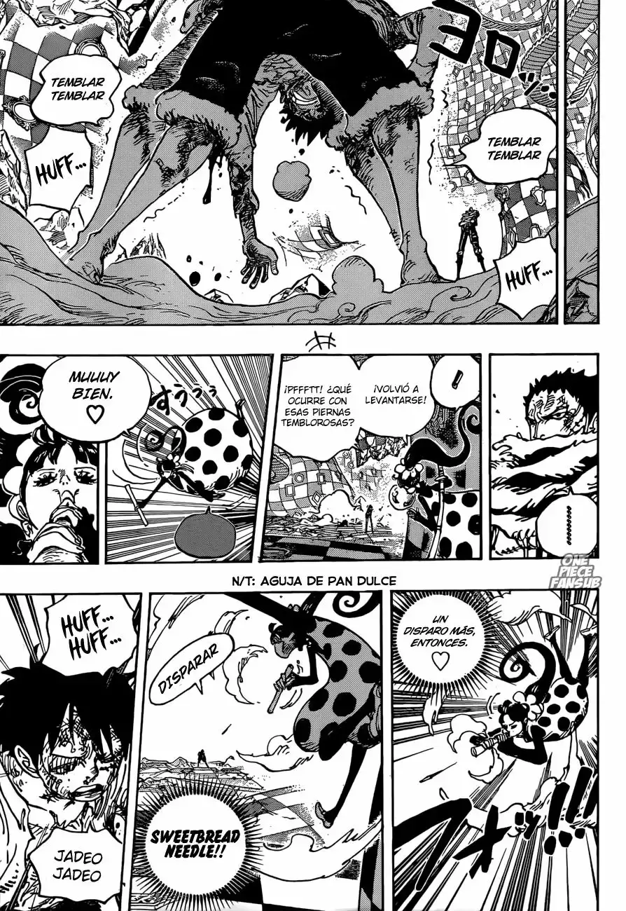 One Piece Capitulo 893: La 36TA Hija de la familia Charlotte, Flampe página 8