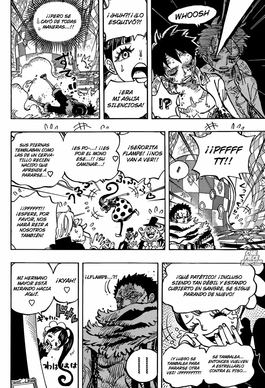 One Piece Capitulo 893: La 36TA Hija de la familia Charlotte, Flampe página 9
