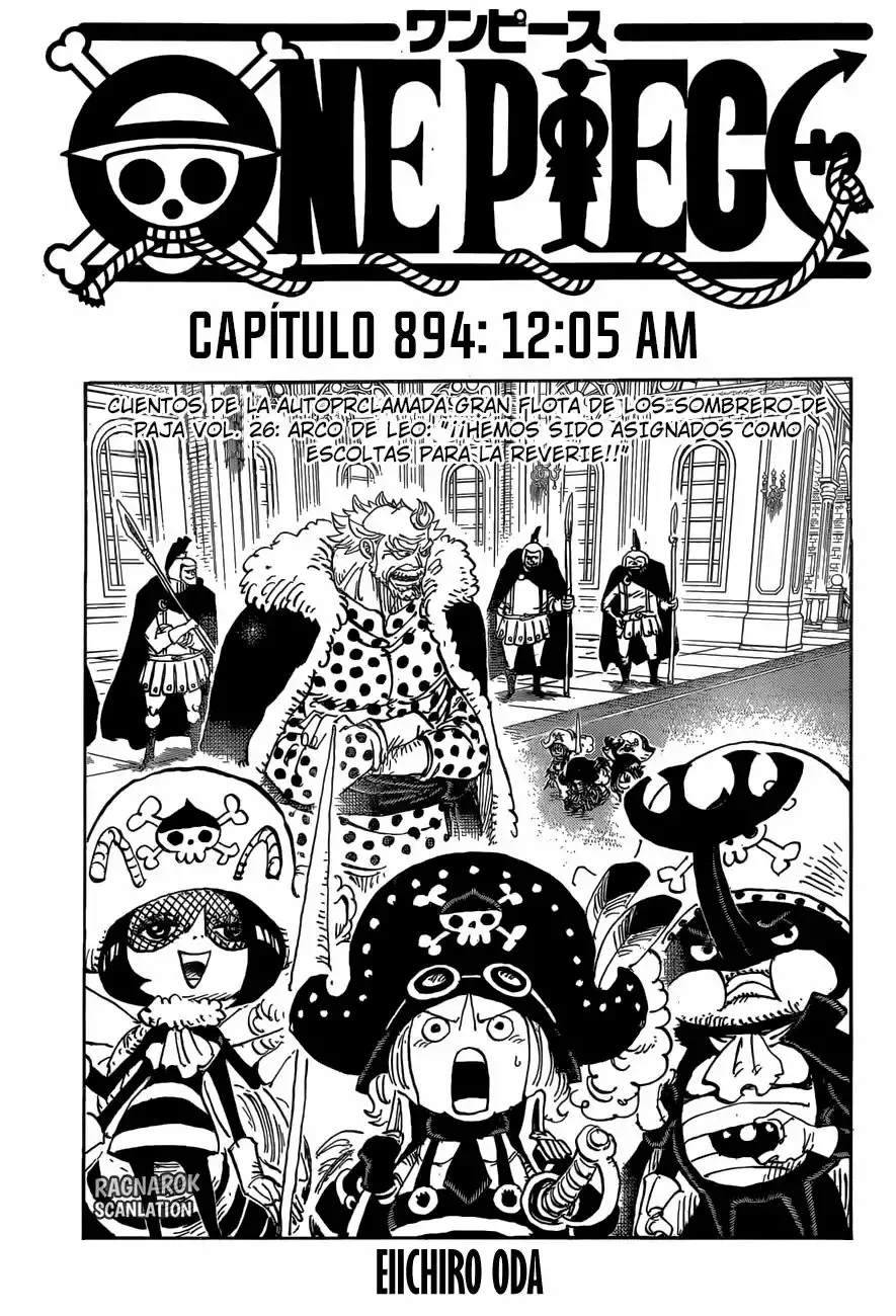 One Piece Capitulo 894: 12:05 am página 2