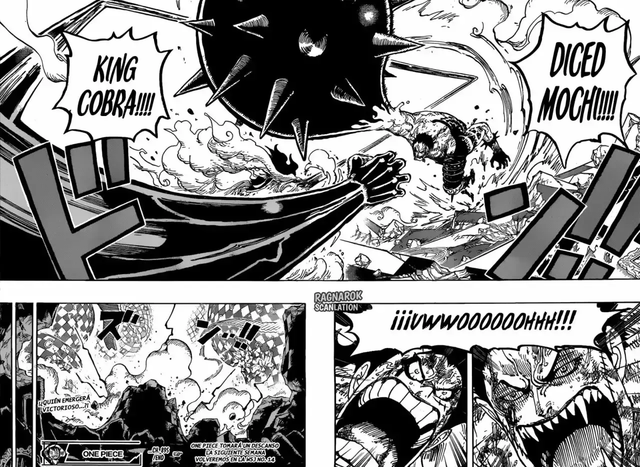 One Piece Capitulo 895: El Pirata Luffy Vs El Comandante Dulce, Katakuri página 16