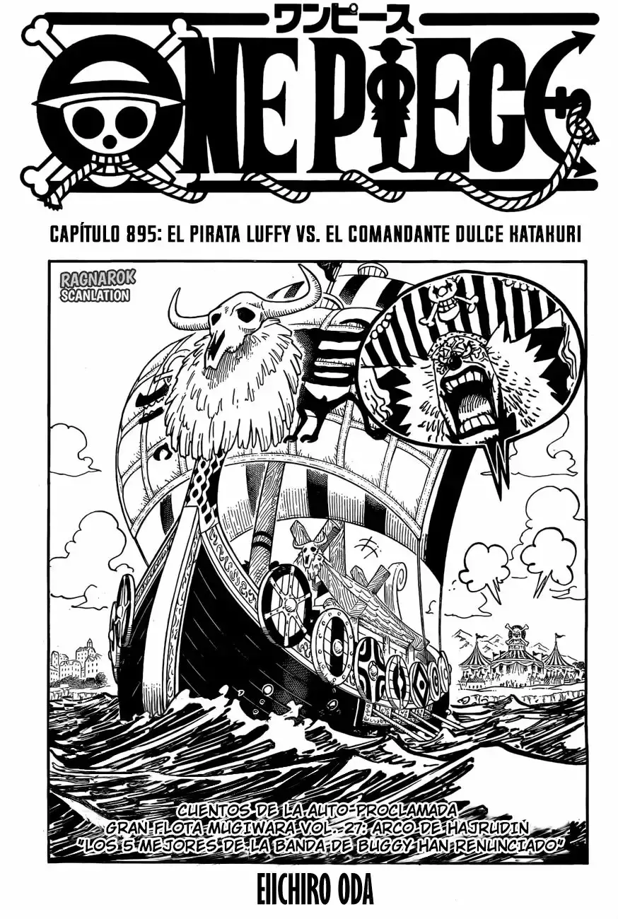 One Piece Capitulo 895: El Pirata Luffy Vs El Comandante Dulce, Katakuri página 2