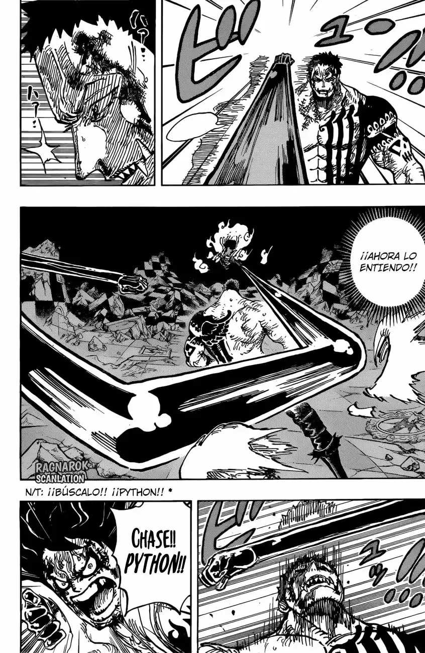 One Piece Capitulo 895: El Pirata Luffy Vs El Comandante Dulce, Katakuri página 6