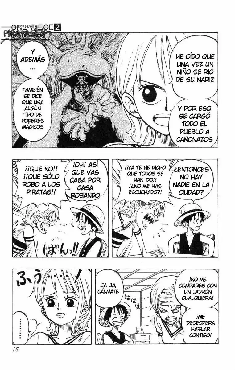 One Piece Capitulo 9: "La Chica Demonio" página 14