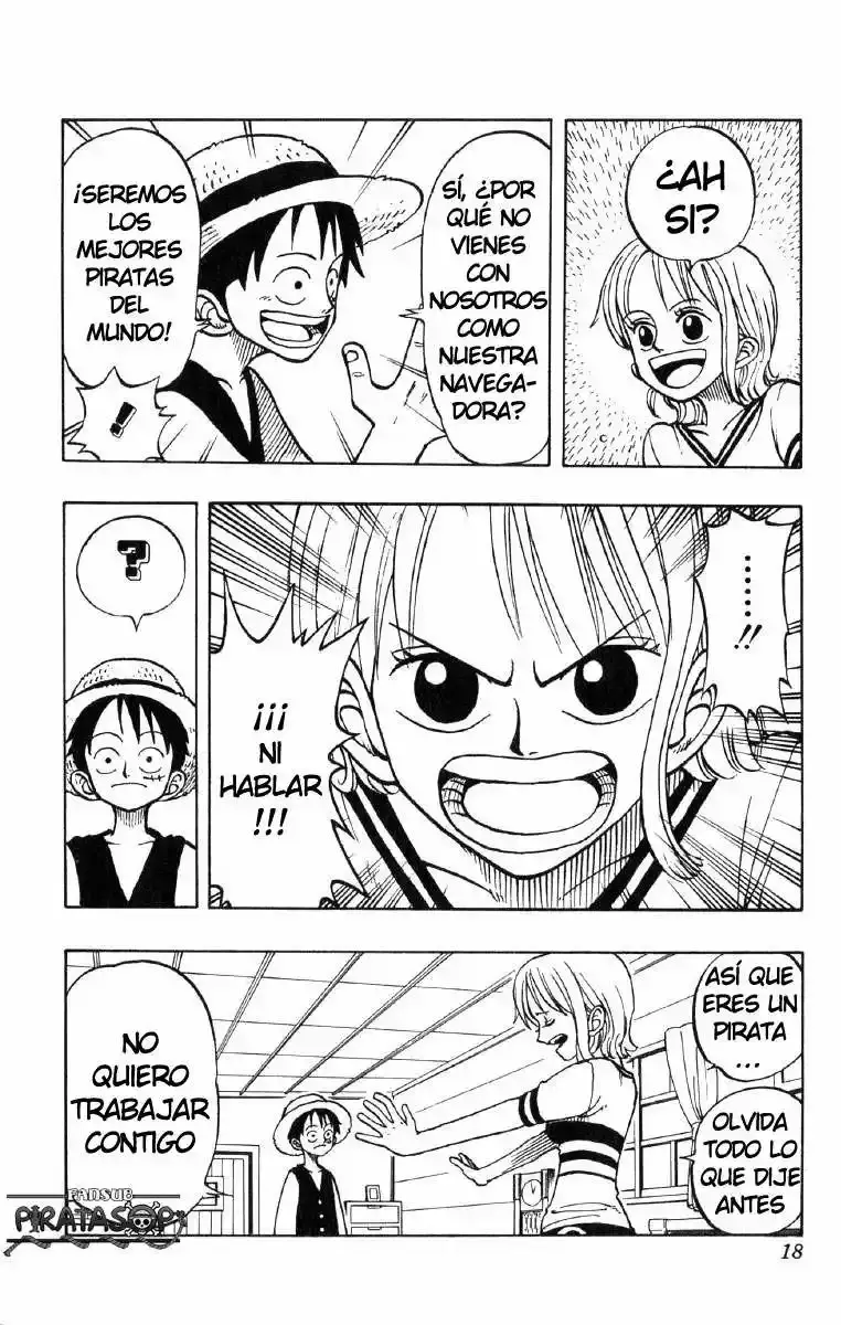 One Piece Capitulo 9: "La Chica Demonio" página 17