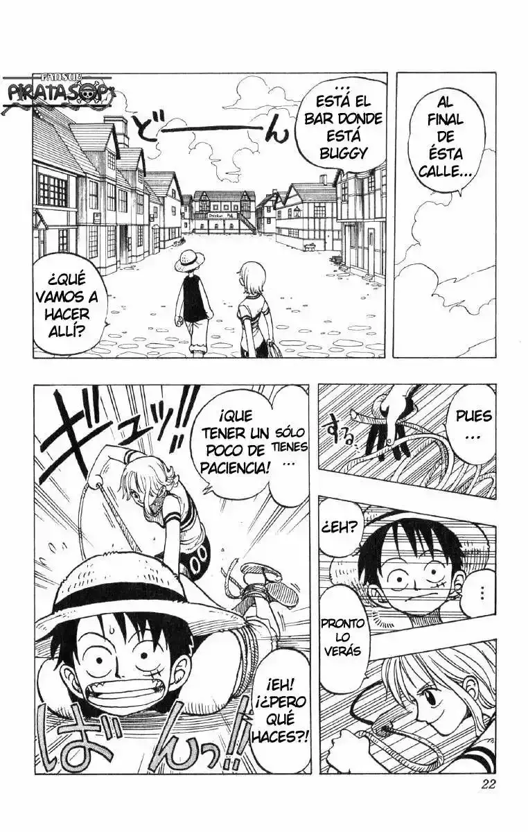 One Piece Capitulo 9: "La Chica Demonio" página 21