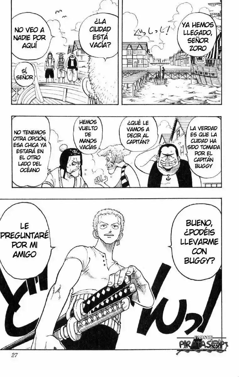 One Piece Capitulo 9: "La Chica Demonio" página 26