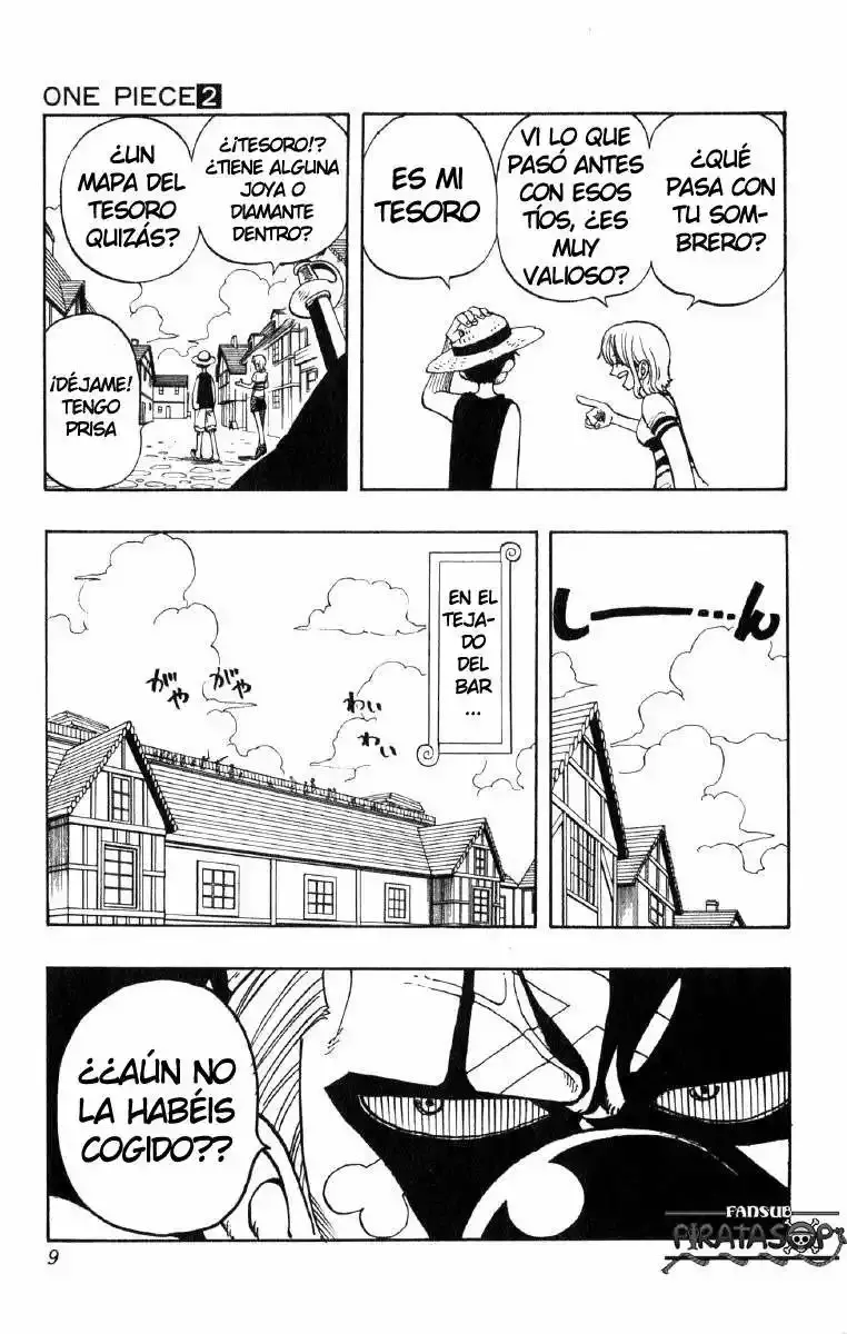 One Piece Capitulo 9: "La Chica Demonio" página 8