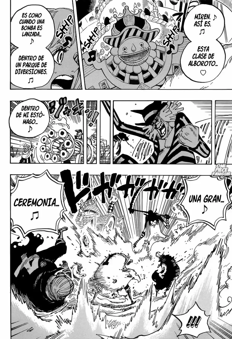 One Piece Capitulo 900: Un musical con un final desastrozo página 14