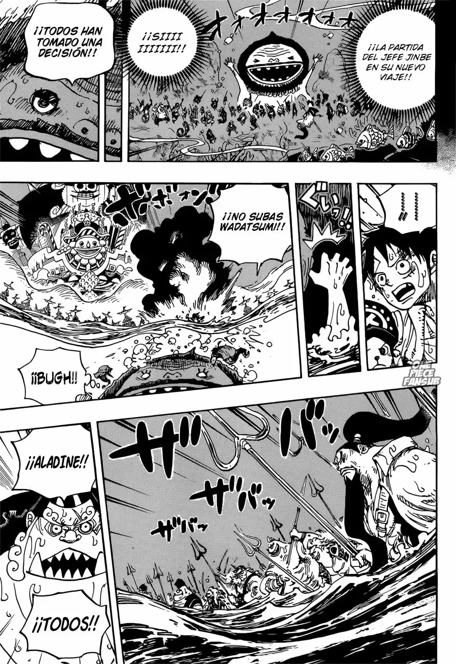 One Piece Capitulo 901: ¡Incluso si mueres, no mueras! página 10