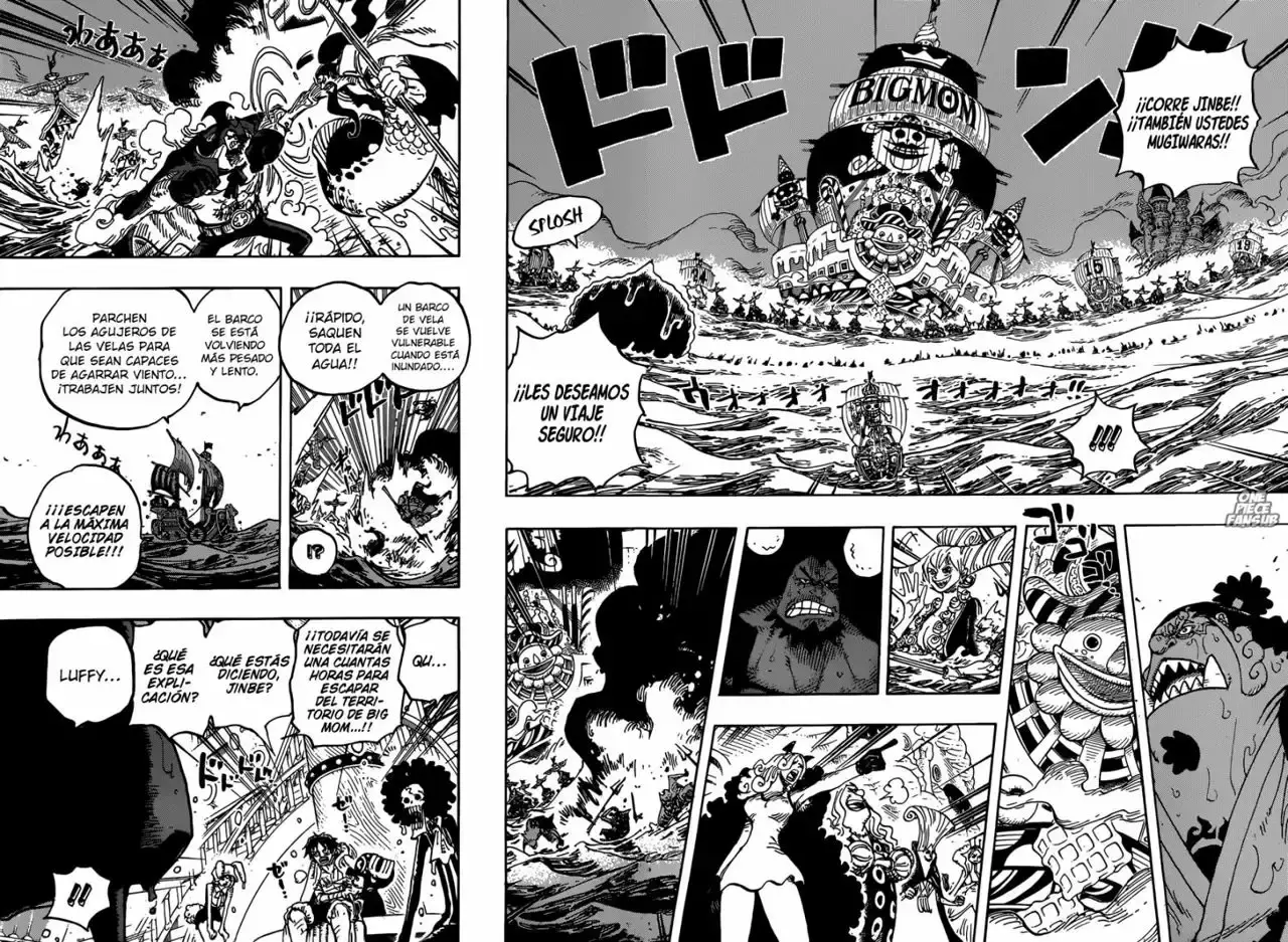 One Piece Capitulo 901: ¡Incluso si mueres, no mueras! página 11