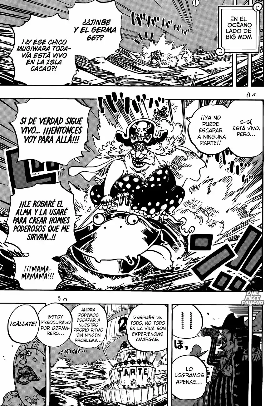 One Piece Capitulo 901: ¡Incluso si mueres, no mueras! página 15