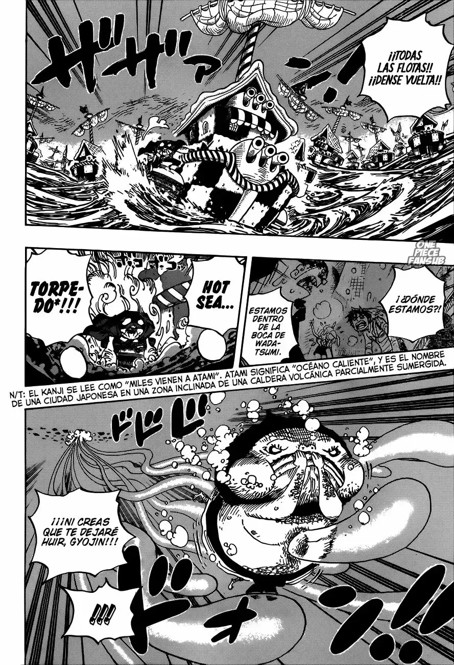 One Piece Capitulo 901: ¡Incluso si mueres, no mueras! página 7