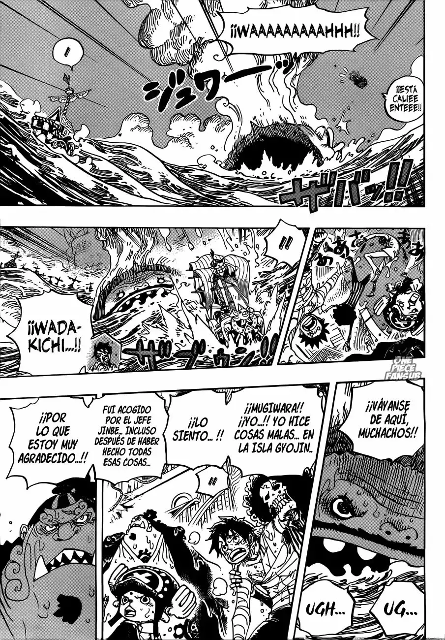 One Piece Capitulo 901: ¡Incluso si mueres, no mueras! página 8