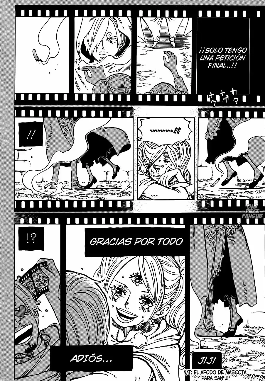 One Piece Capitulo 902: Rodaje Final página 10