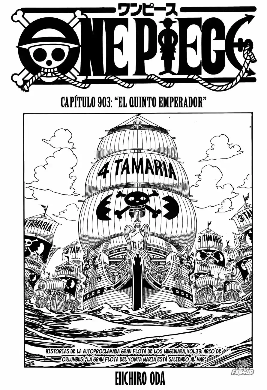 One Piece Capitulo 903: El Quinto Emperador página 2