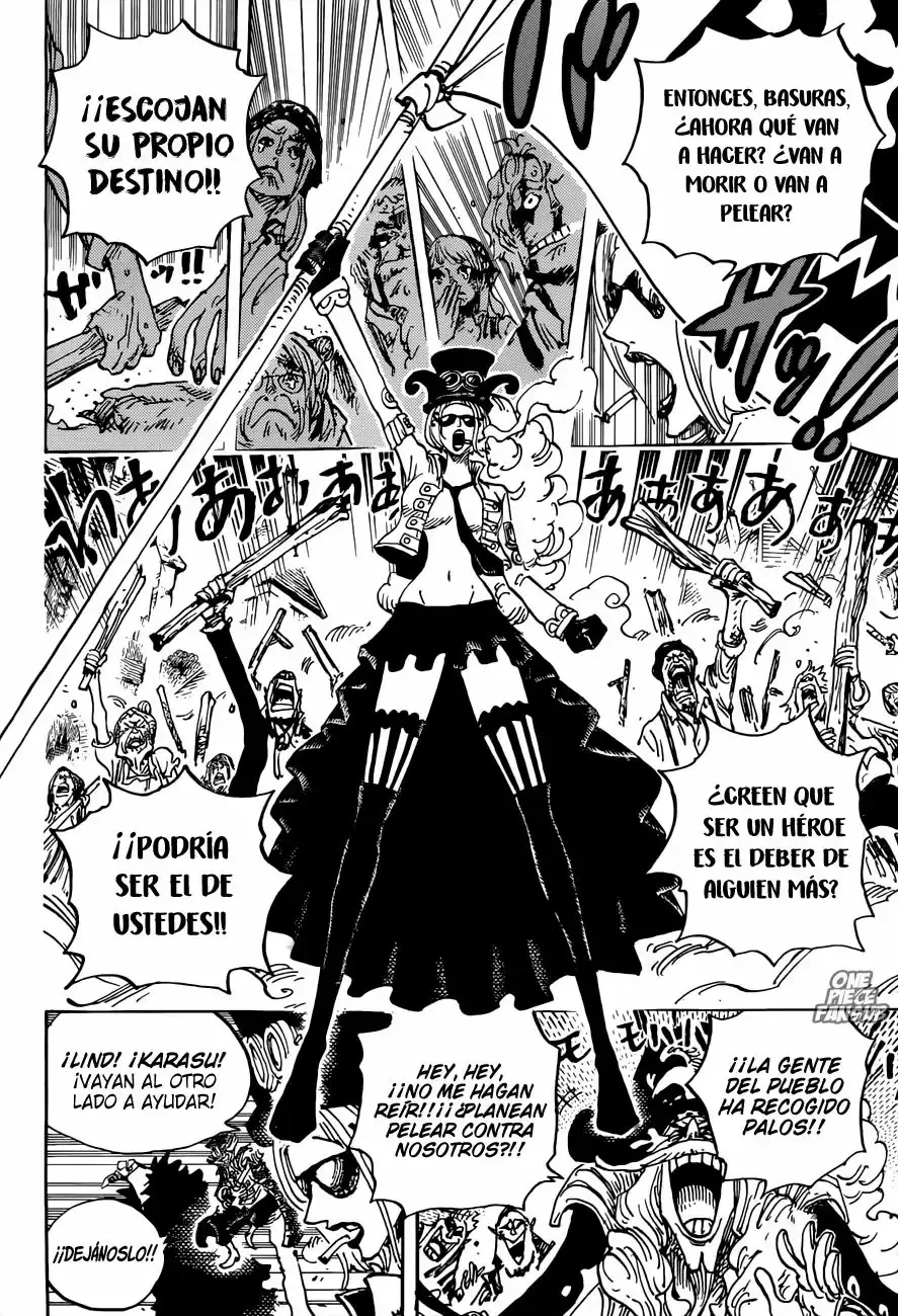 One Piece Capitulo 904: LA ENTRADA DE LOS COMANDANTES DEL EJÉRCITO REVOLUCIONARIO página 11