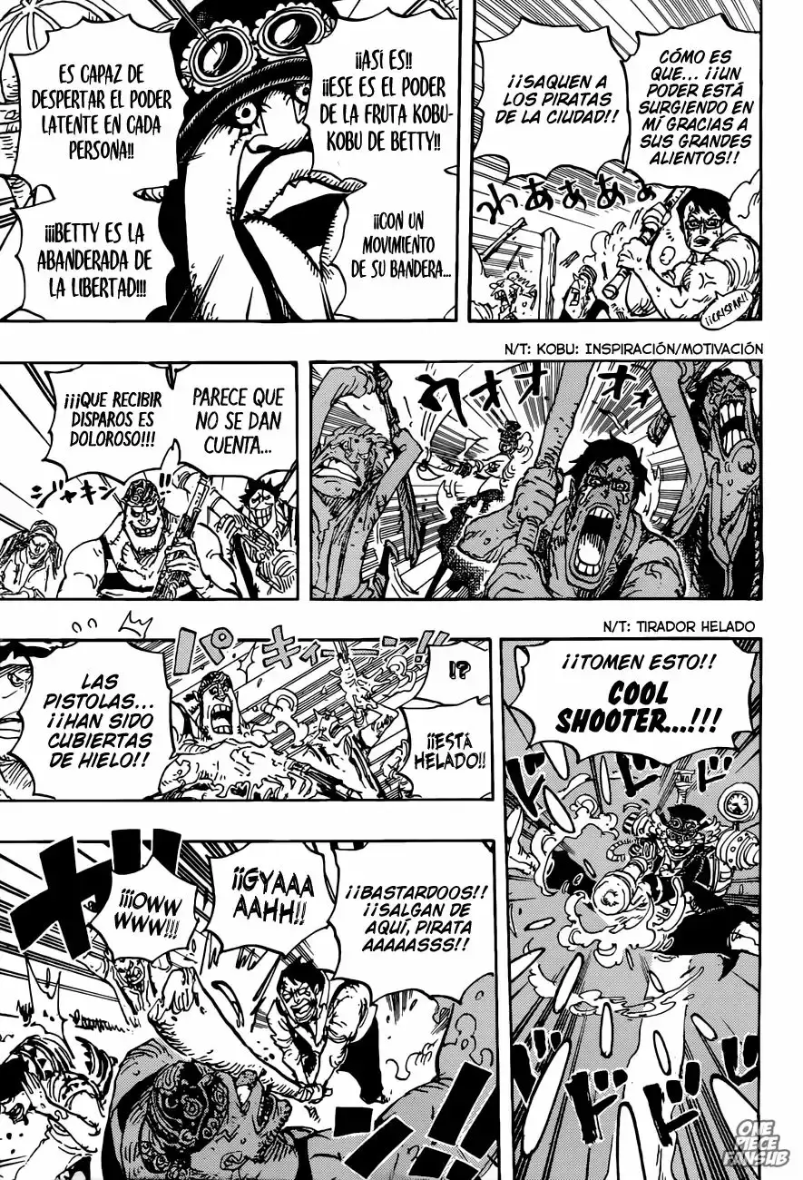 One Piece Capitulo 904: LA ENTRADA DE LOS COMANDANTES DEL EJÉRCITO REVOLUCIONARIO página 12