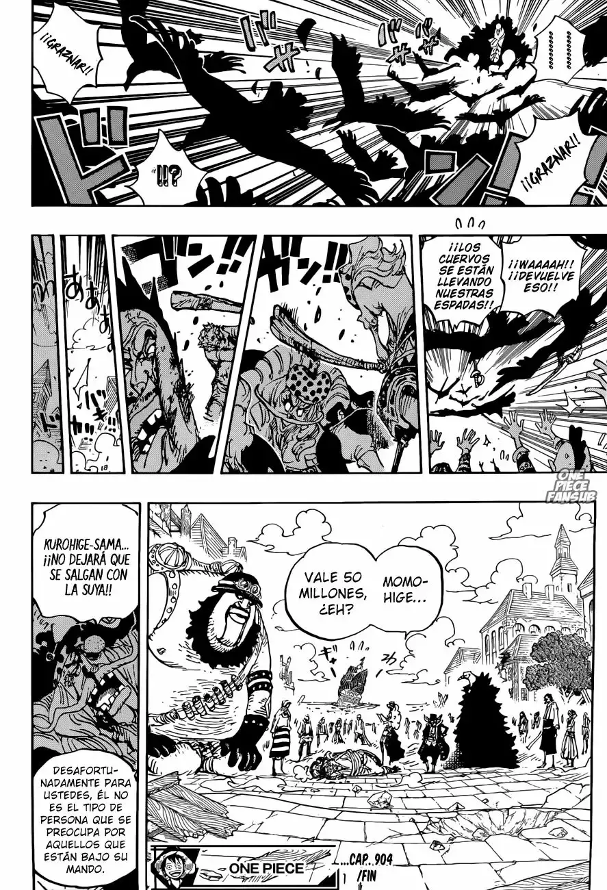 One Piece Capitulo 904: LA ENTRADA DE LOS COMANDANTES DEL EJÉRCITO REVOLUCIONARIO página 13