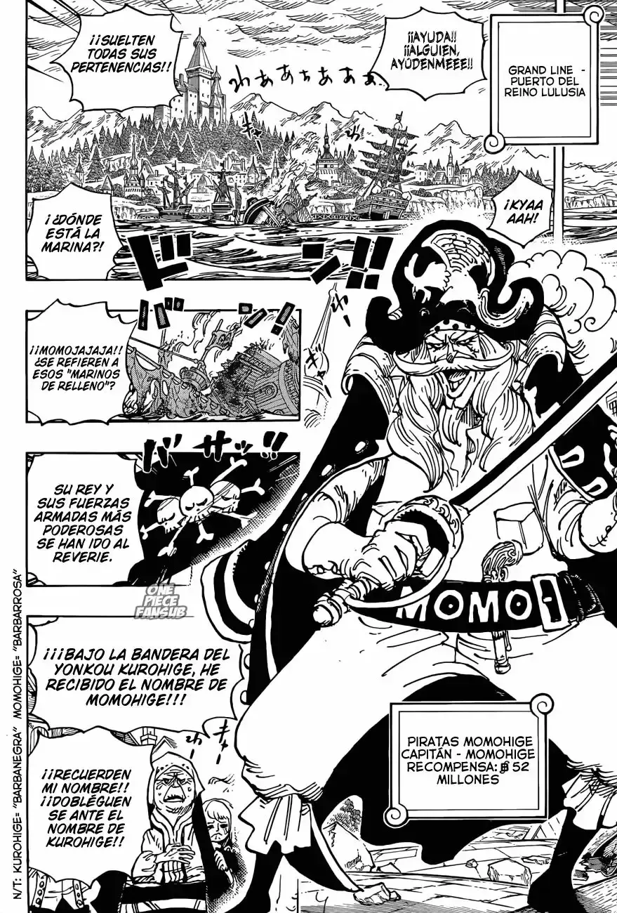 One Piece Capitulo 904: LA ENTRADA DE LOS COMANDANTES DEL EJÉRCITO REVOLUCIONARIO página 5