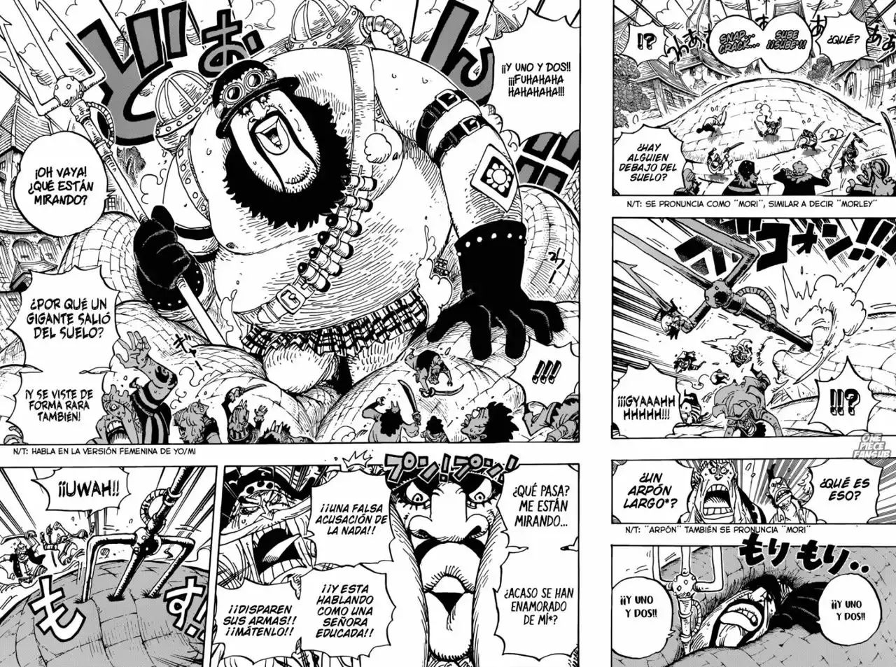 One Piece Capitulo 904: LA ENTRADA DE LOS COMANDANTES DEL EJÉRCITO REVOLUCIONARIO página 7