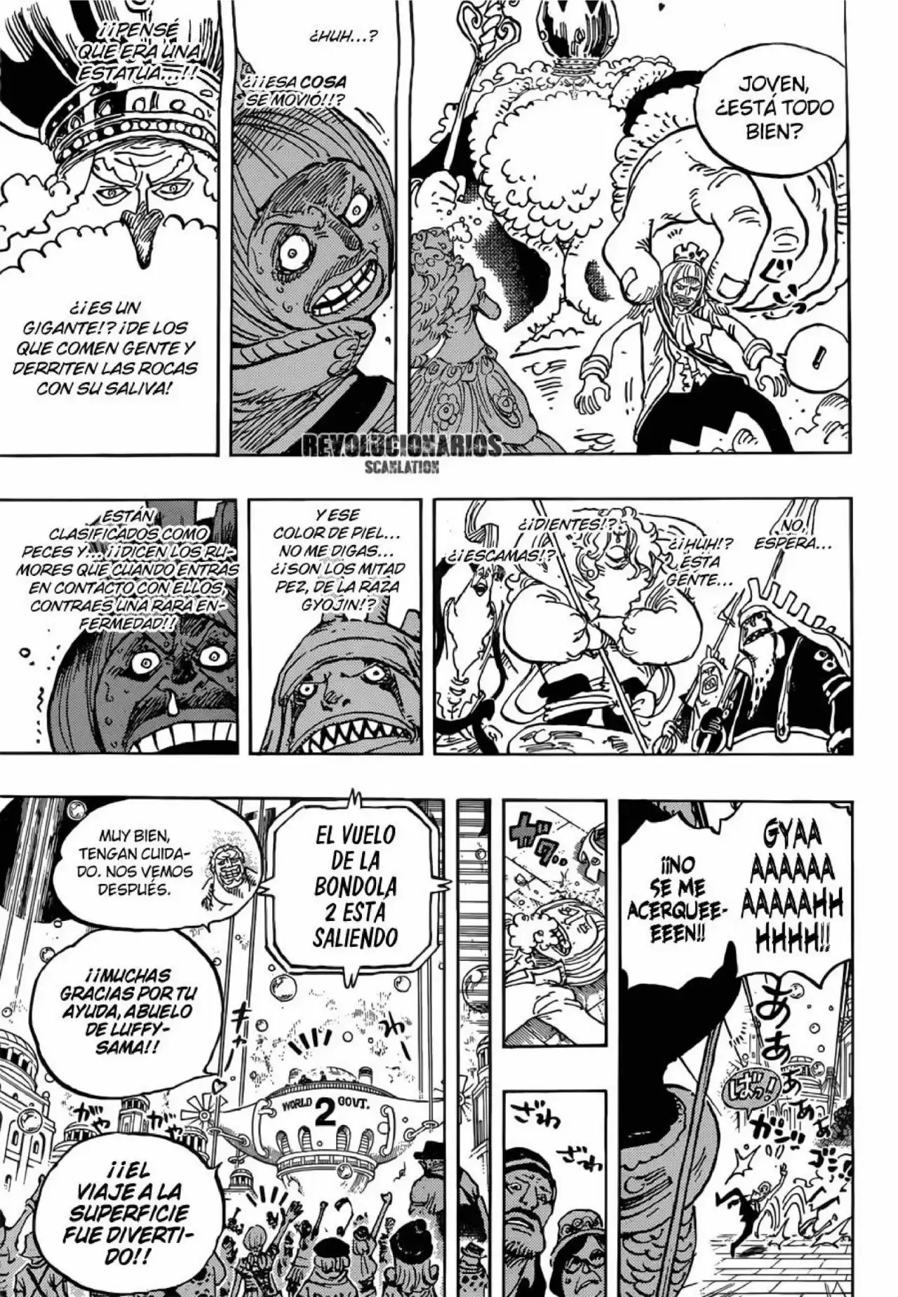 One Piece Capitulo 905: UN MUNDO HERMOSO página 11