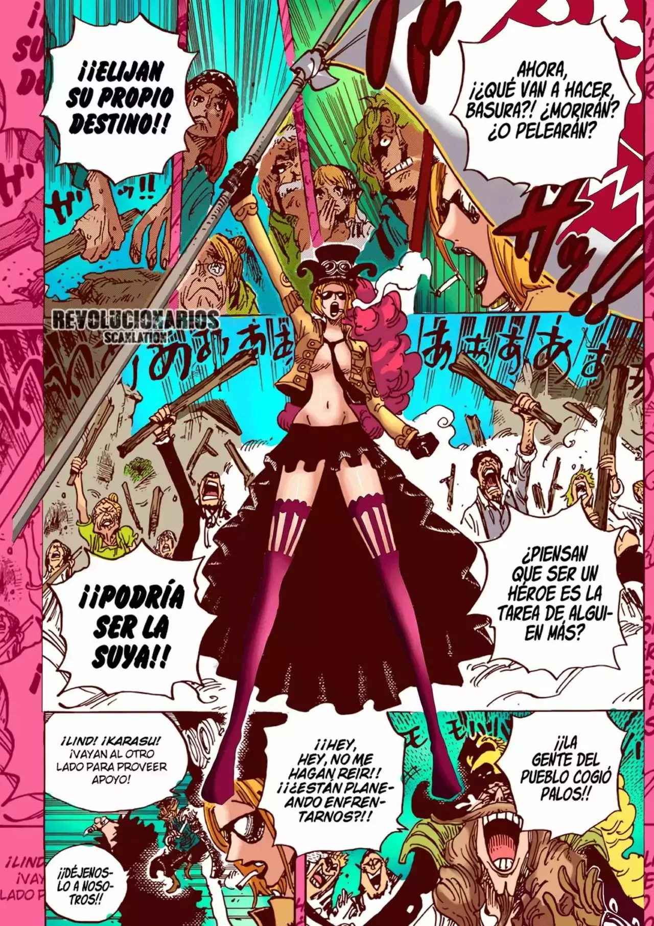 One Piece Capitulo 905: UN MUNDO HERMOSO página 18