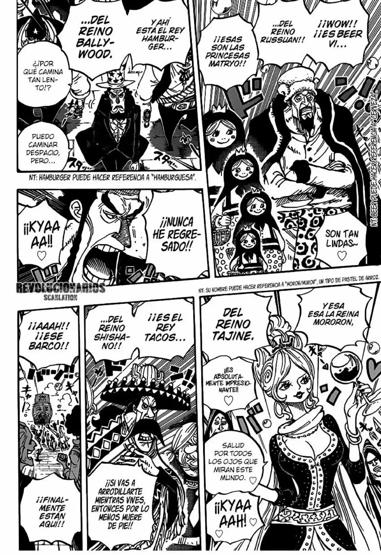 One Piece Capitulo 905: UN MUNDO HERMOSO página 6