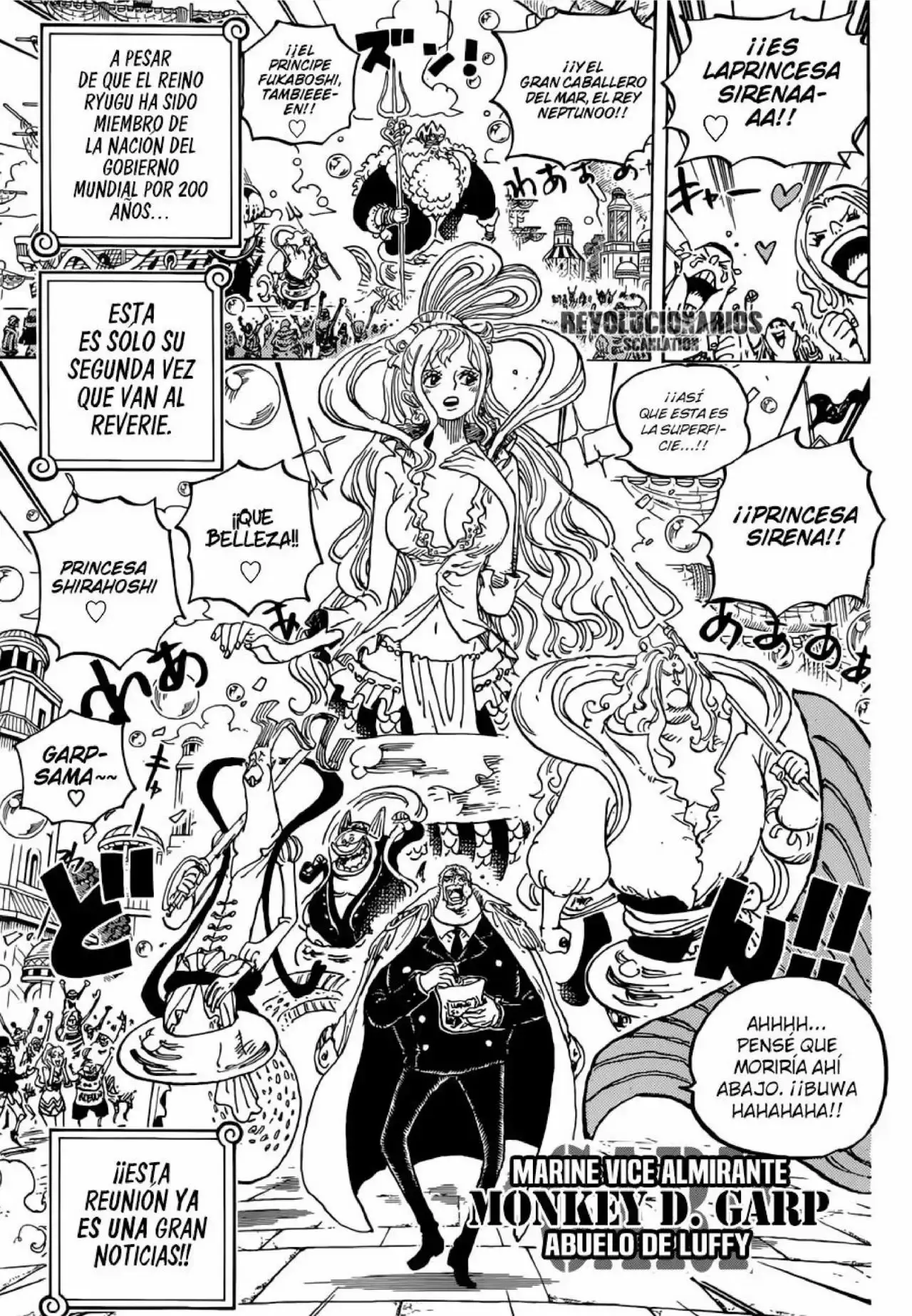 One Piece Capitulo 905: UN MUNDO HERMOSO página 7