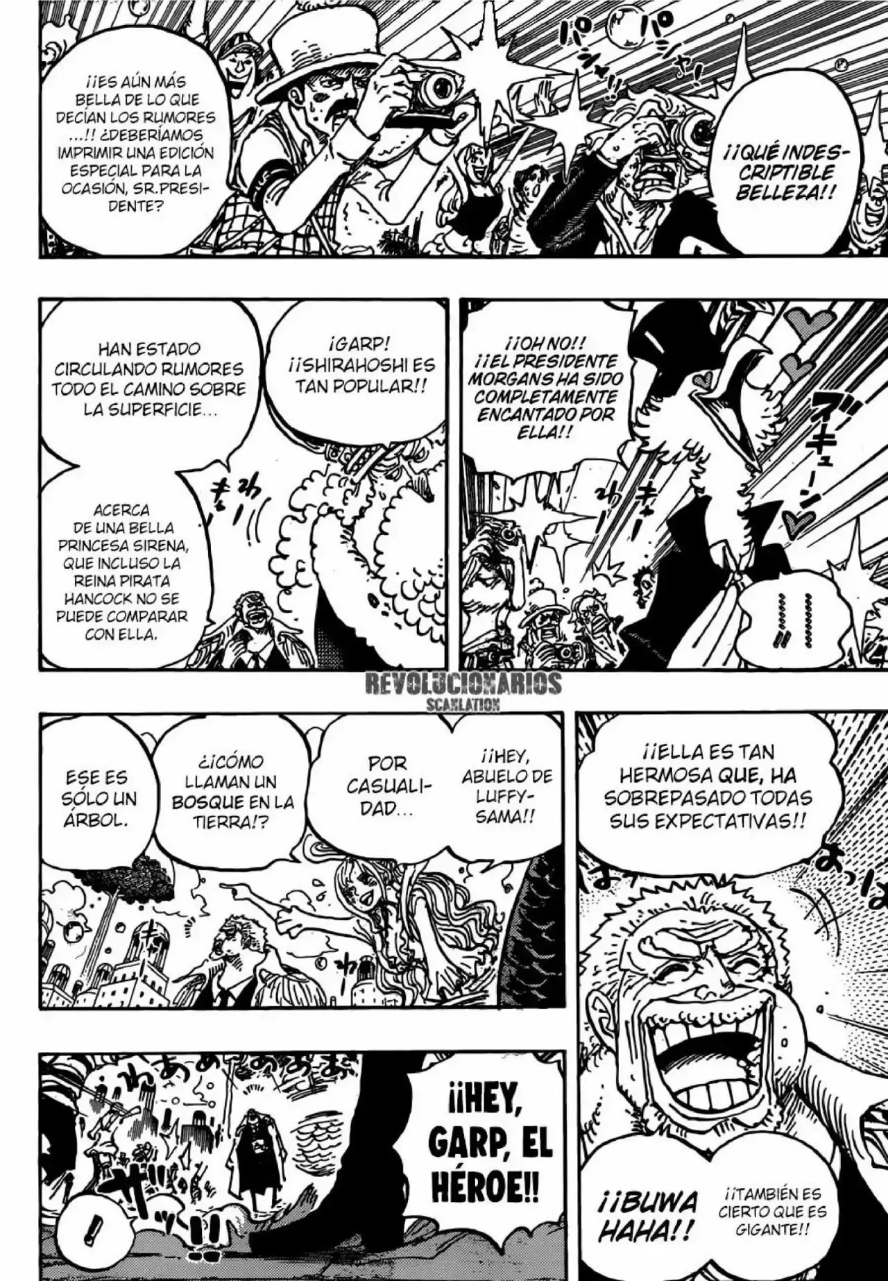 One Piece Capitulo 905: UN MUNDO HERMOSO página 8