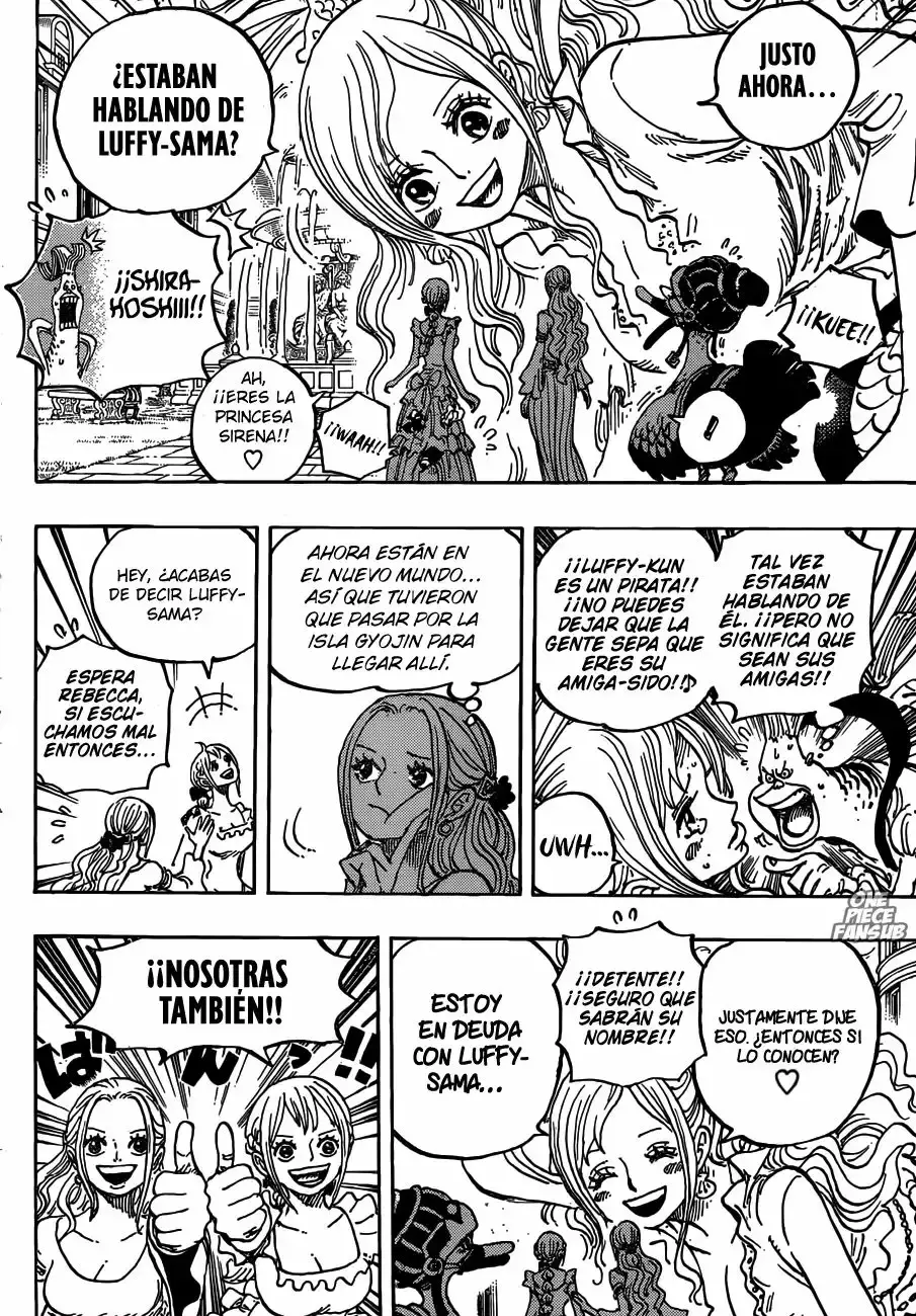 One Piece Capitulo 906: Tierra Sagrada Mary Geoise página 11