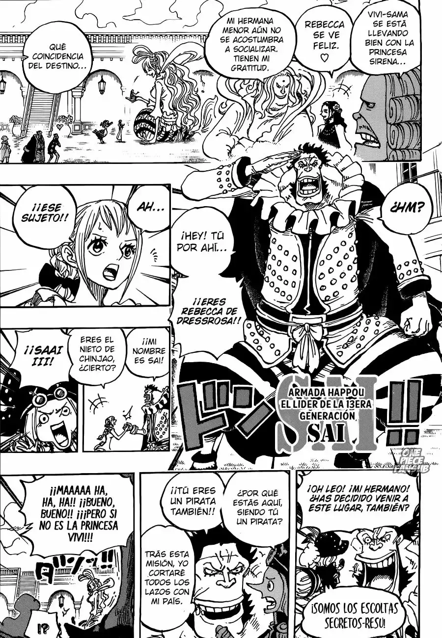 One Piece Capitulo 906: Tierra Sagrada Mary Geoise página 12