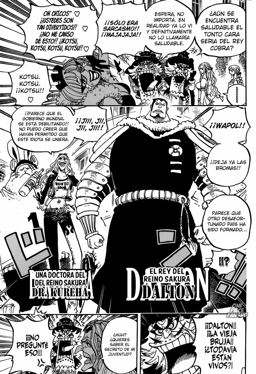 One Piece Capitulo 906: Tierra Sagrada Mary Geoise página 14