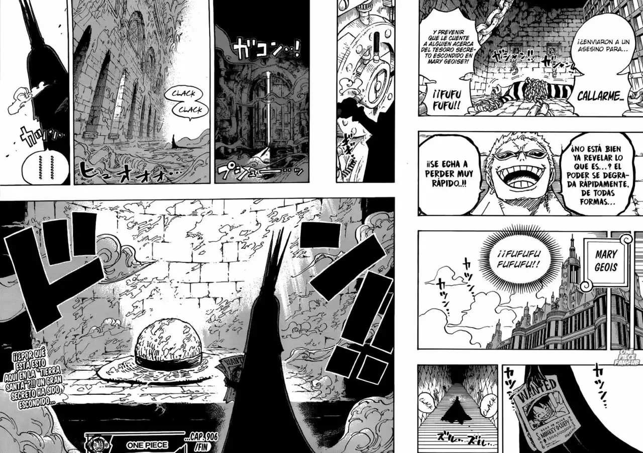 One Piece Capitulo 906: Tierra Sagrada Mary Geoise página 17