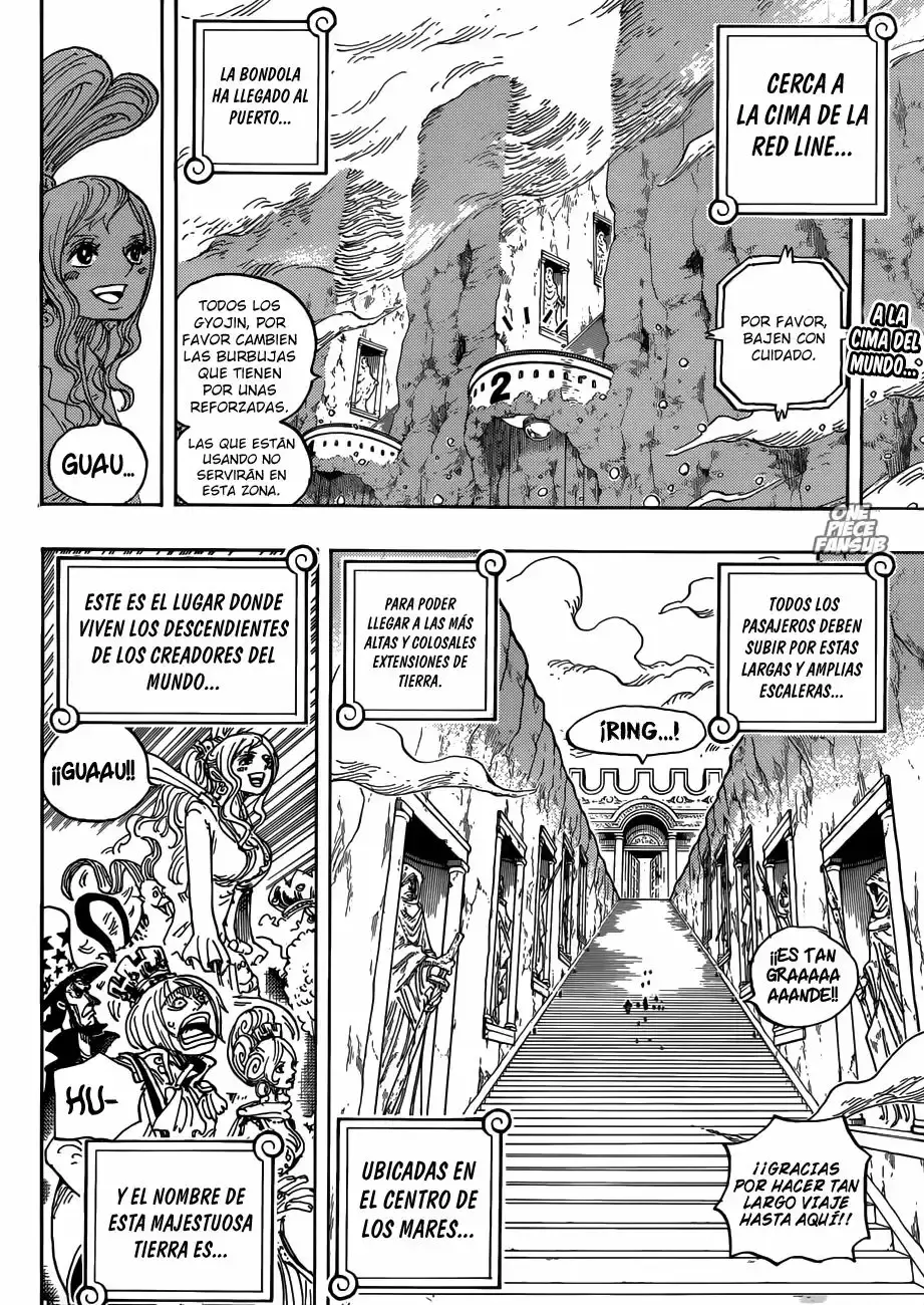 One Piece Capitulo 906: Tierra Sagrada Mary Geoise página 3
