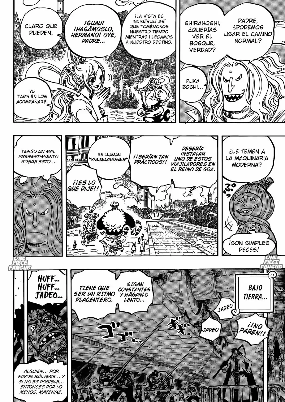 One Piece Capitulo 906: Tierra Sagrada Mary Geoise página 5