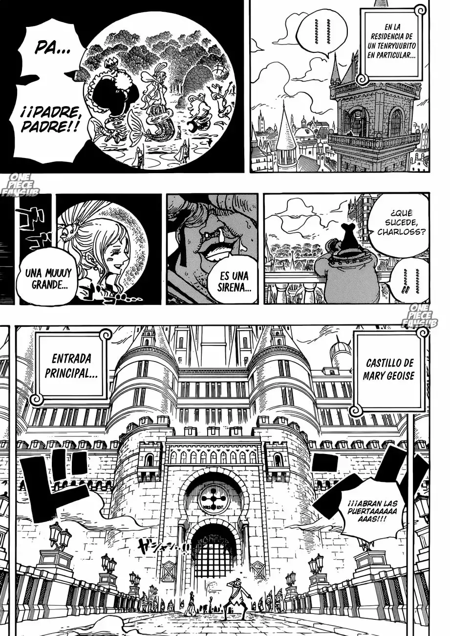 One Piece Capitulo 906: Tierra Sagrada Mary Geoise página 6