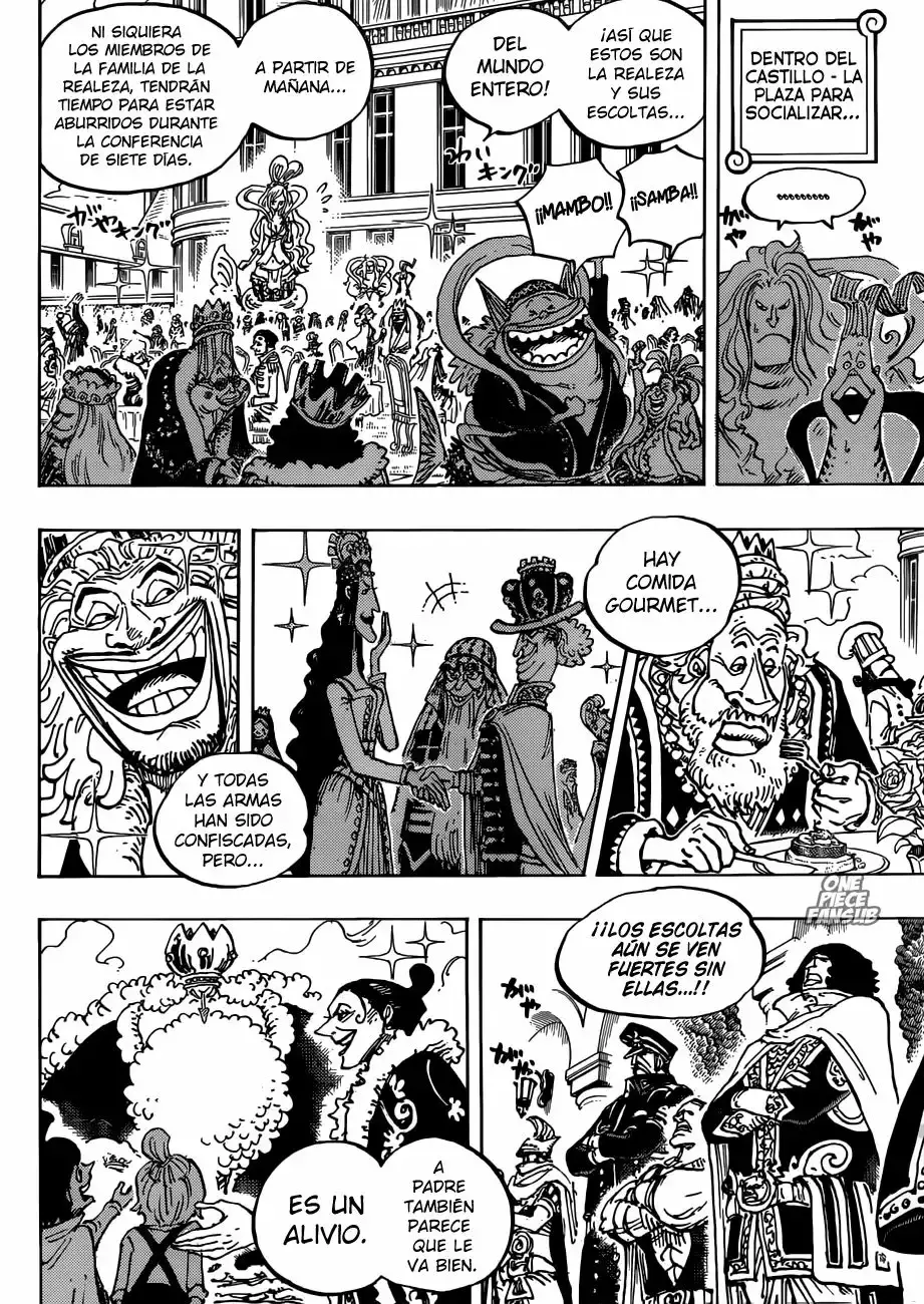 One Piece Capitulo 906: Tierra Sagrada Mary Geoise página 7